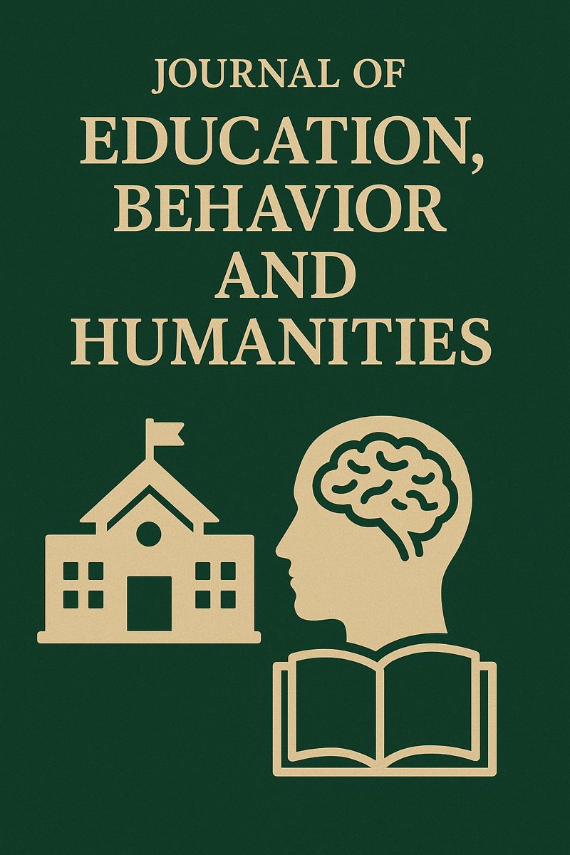 Journal of Education, Behavior and Humanities Cover